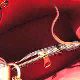 ルイ・ヴィトン LOUIS VUITTON ネオノエ M44021 ブラウン、レッド モノグラムキャンバス レディース ショルダーバッグ