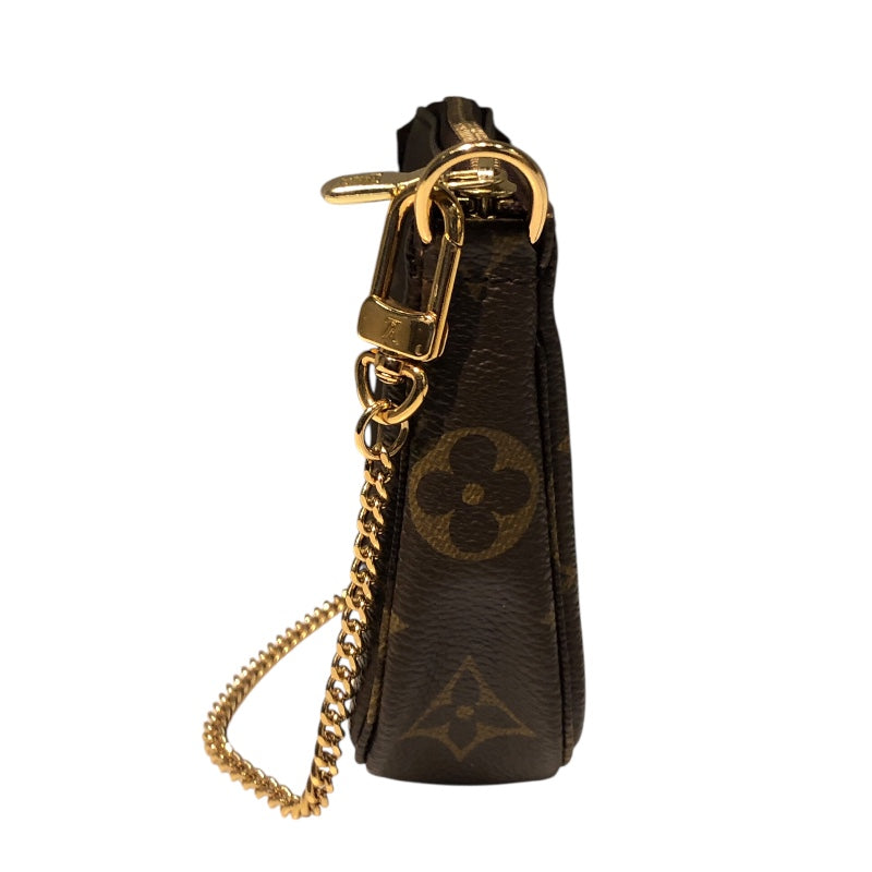 ルイ・ヴィトン LOUIS VUITTON ミニ・ポシェット・アクセソワール M58009 ブラウン モノグラム レディース その他バッグ