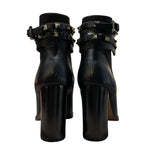 ヴァレンティノ VALENTINO ロックスタッズ ブラック レザー レディース ブーツ