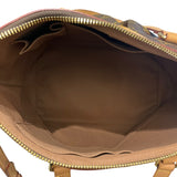 ルイ・ヴィトン LOUIS VUITTON パレルモPM M40145 ブラウン/ゴールド金具 PVCコーティングキャンバス モノグラムキャンパス レディース トートバッグ
