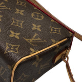 ルイ・ヴィトン LOUIS VUITTON レシタル M51900 ブラウン モノグラムキャンバス レディース ショルダーバッグ
