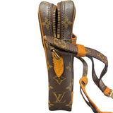 ルイ・ヴィトン LOUIS VUITTON ダヌーブ M40145 ブラウン/ゴールド金具 PVCコーティングキャンバス レディース ショルダーバッグ