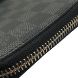 ルイ・ヴィトン LOUIS VUITTON ジッピーウォレット ・ヴェルティカル N63095 ブラック ダミエ・グラフィットキャンバス メンズ 長財布