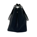バレンシアガ BALENCIAGA ネイビーカバスS 339933 ブラック キャンバス レディース ハンドバッグ