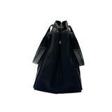 バレンシアガ BALENCIAGA ネイビーカバスS 339933 ブラック キャンバス レディース ハンドバッグ