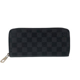 ルイ・ヴィトン LOUIS VUITTON ジッピーウォレット ・ヴェルティカル N63095 ブラック ダミエ・グラフィットキャンバス メンズ 長財布