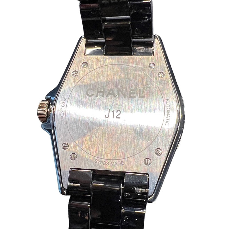 シャネル CHANEL J12-365 H3838 セラミック 自動巻き メンズ 腕時計
