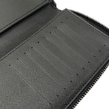 ルイ・ヴィトン LOUIS VUITTON ジッピー・ヴェルティカル M62295 ブラック SV金具 モノグラム・エクリプス キャンパス メンズ 長財布