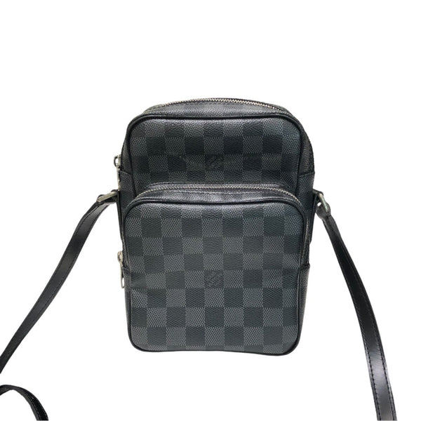 ルイ・ヴィトン LOUIS VUITTON レム N41446 ダミエ・グラフィット キャンバス メンズ ショルダーバッグ