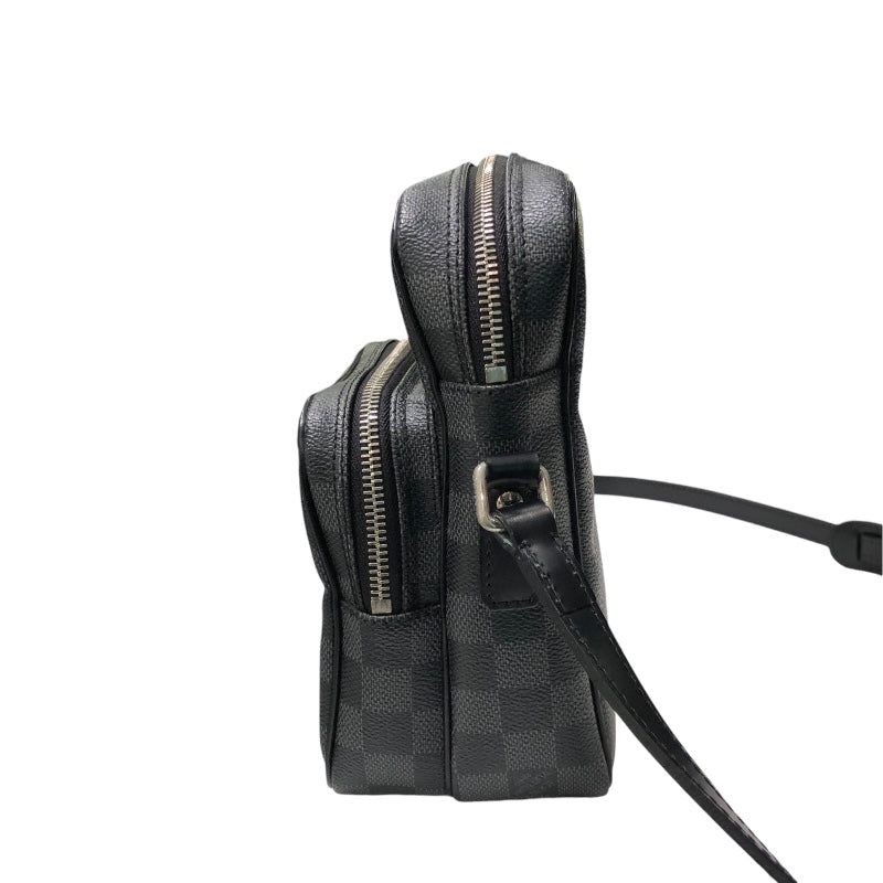 ルイ・ヴィトン LOUIS VUITTON レム N41446 ダミエ・グラフィット キャンバス メンズ ショルダーバッグ