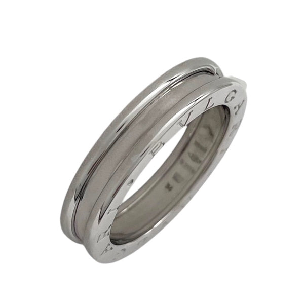 ブルガリ BVLGARI ビーゼロワン 1バンドリング XS #54(約14.5号) K18WG ジュエリー