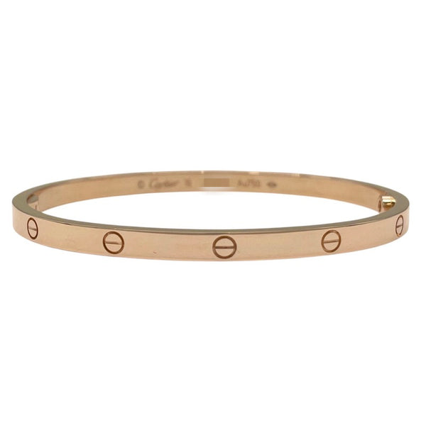 カルティエ Cartier ラブブレスSM ピンクゴールド Au750 ジュエリー
