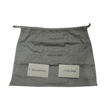 バレンシアガ BALENCIAGA アワーグラスXS 592833 シルバー、ラインストーン 型押しレザー レディース ショルダーバッグ