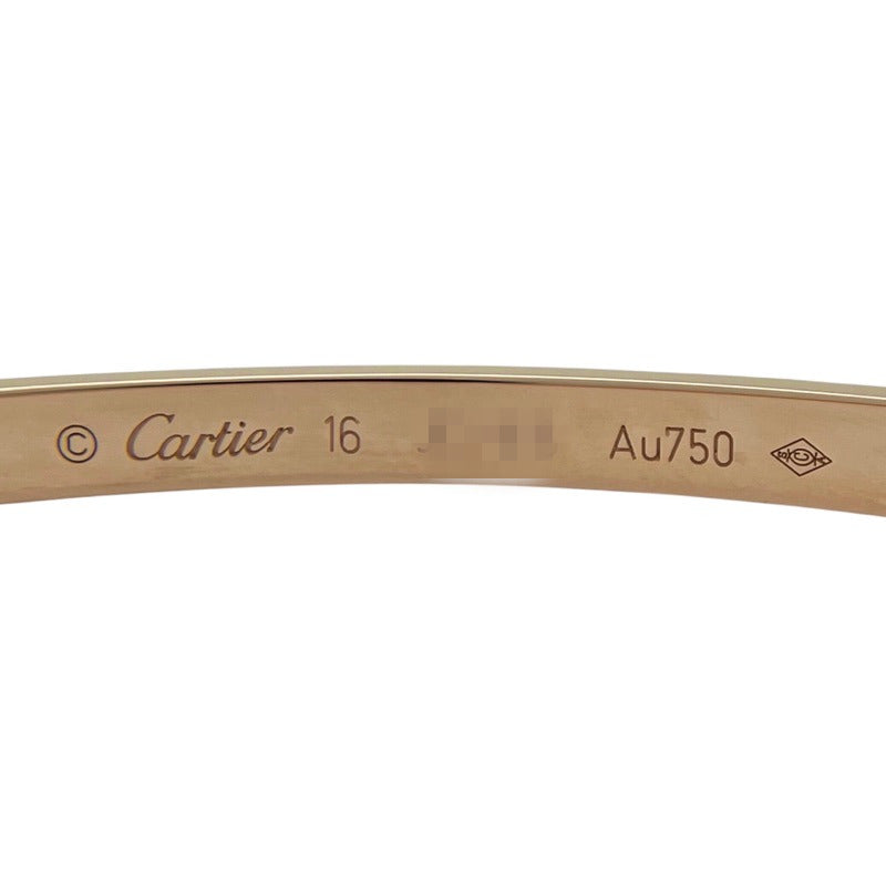 カルティエ Cartier ラブブレスSM ピンクゴールド Au750 ジュエリー