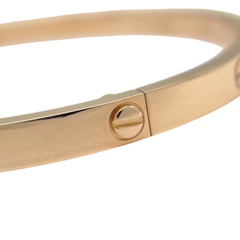 カルティエ Cartier ラブブレスSM ピンクゴールド Au750 ジュエリー
