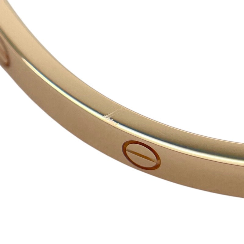 カルティエ Cartier ラブブレスSM ピンクゴールド Au750 ジュエリー