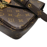 ルイ・ヴィトン LOUIS VUITTON ポシェット・メティスMM M44875 ブラウン モノグラムキャンバス レディース ショルダーバッグ
