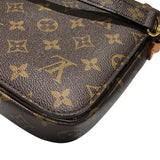 ルイ・ヴィトン LOUIS VUITTON ポシェット・メティスMM M44875 ブラウン モノグラムキャンバス レディース ショルダーバッグ