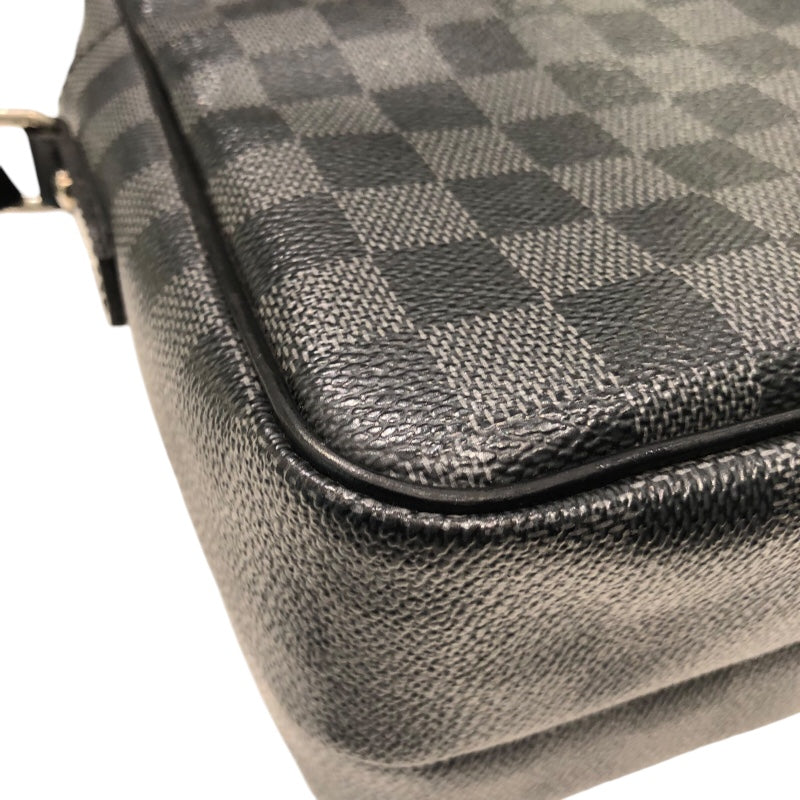 ルイ・ヴィトン LOUIS VUITTON レム N41446 ダミエ・グラフィット キャンバス メンズ ショルダーバッグ