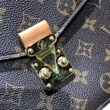 ルイ・ヴィトン LOUIS VUITTON ポシェット・メティスMM M44875 ブラウン モノグラムキャンバス レディース ショルダーバッグ