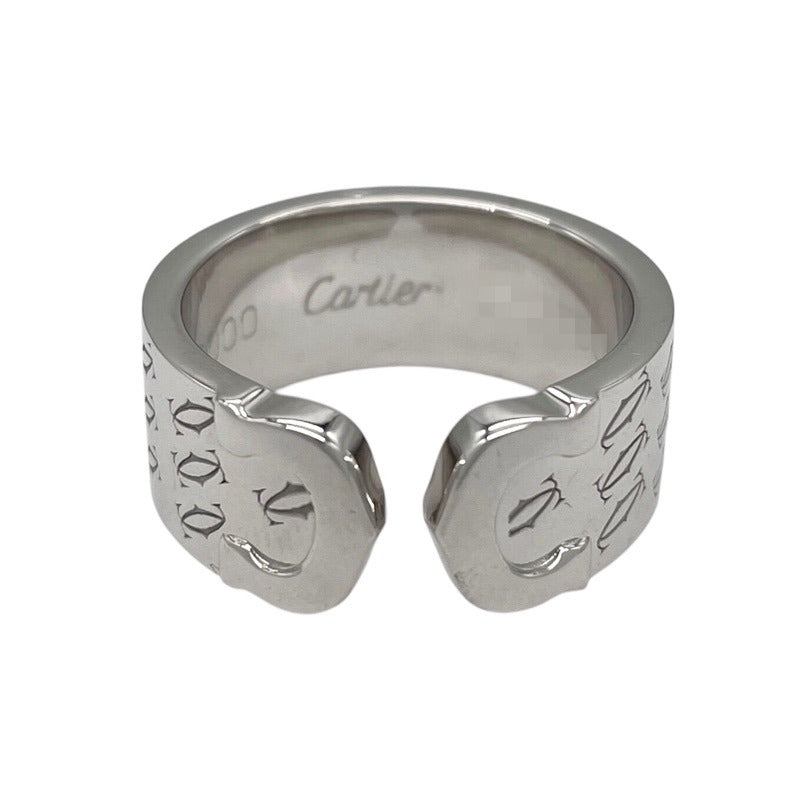 カルティエ Cartier 2Cリング #50(10号) K18WG ジュエリー