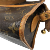 ルイ・ヴィトン LOUIS VUITTON ポパンクール・ロン M40008 ブラウン/ゴールド金具 モノグラムキャンパス レディース ショルダーバッグ
