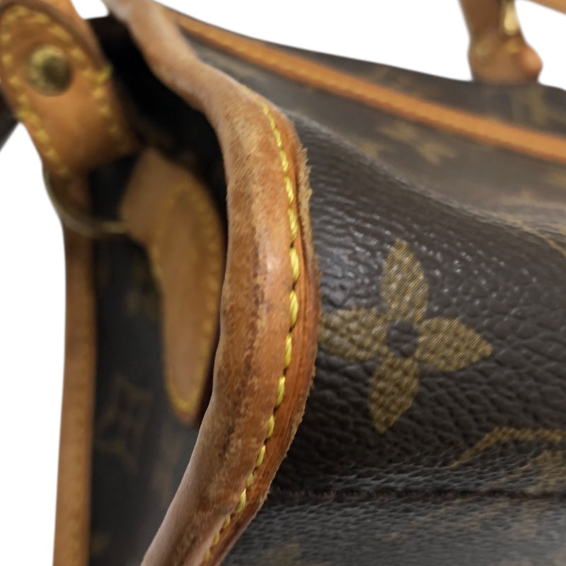 ルイ・ヴィトン LOUIS VUITTON ポパンクール・ロン M40008 ブラウン/ゴールド金具 モノグラムキャンパス レディース ショルダーバッグ