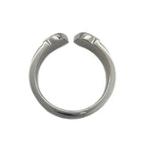 カルティエ Cartier 2Cリング #50(10号) K18WG ジュエリー