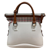 メゾン マルジェラ Maison Margiela 5AC ミニ ホワイト ラバーキャンバス レディース ショルダーバッグ