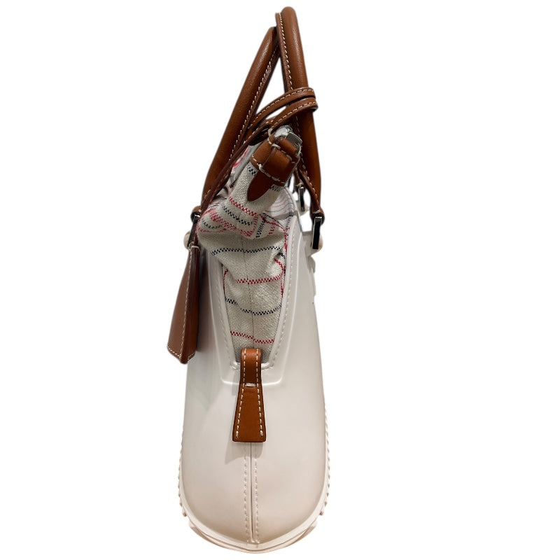 メゾン マルジェラ Maison Margiela 5AC ミニ ホワイト ラバーキャンバス レディース ショルダーバッグ