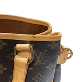 ルイ・ヴィトン LOUIS VUITTON バティニョール M51156 ブラウン モノグラムキャンバス レディース ハンドバッグ
