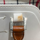 メゾン マルジェラ Maison Margiela 5AC ミニ ホワイト ラバーキャンバス レディース ショルダーバッグ