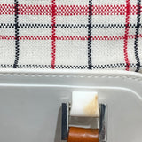 メゾン マルジェラ Maison Margiela 5AC ミニ ホワイト ラバーキャンバス レディース ショルダーバッグ