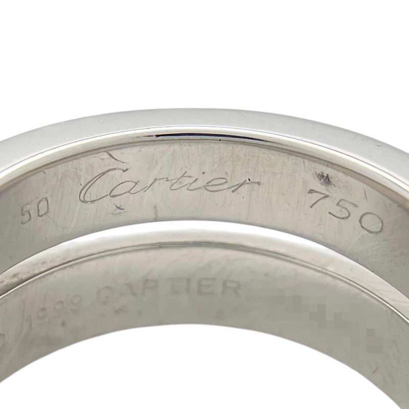 カルティエ Cartier パリリング #50(10号) K18WG ジュエリー