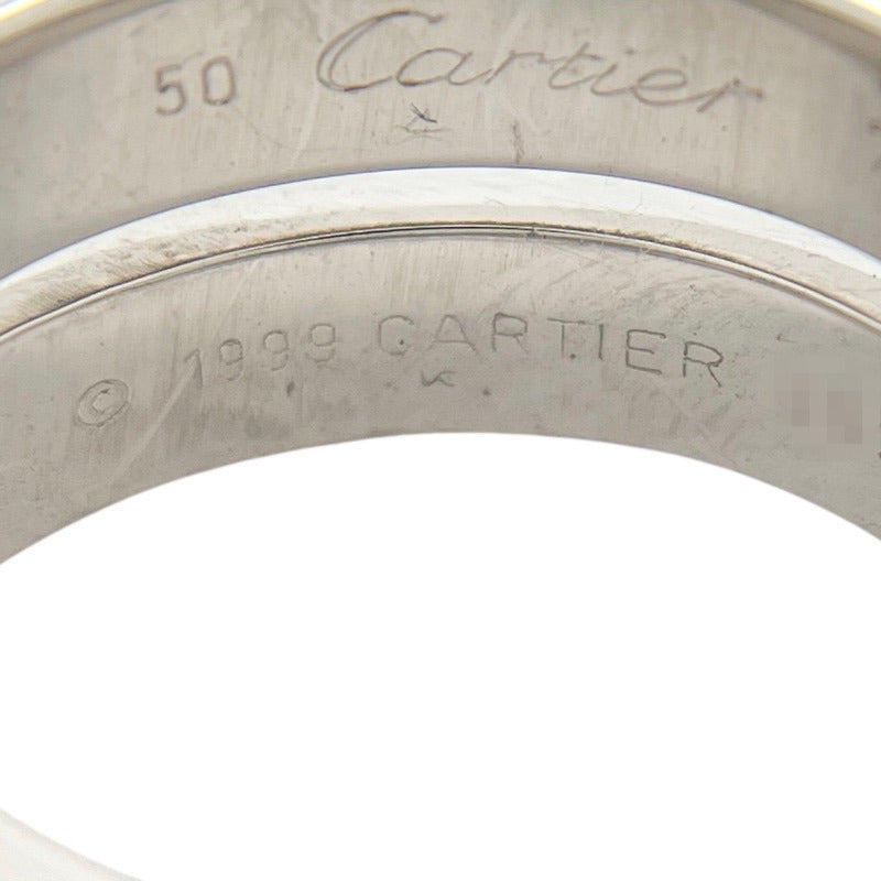 カルティエ Cartier パリリング #50(10号) K18WG ジュエリー