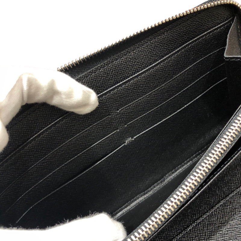 ルイ・ヴィトン LOUIS VUITTON ジッピー・オーガナイザー N63077 ブラック SV金具 ダミエグラフィットキャンバス メンズ 長財布