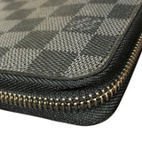 ルイ・ヴィトン LOUIS VUITTON ジッピー・オーガナイザー N63077 ブラック SV金具 ダミエグラフィットキャンバス メンズ 長財布