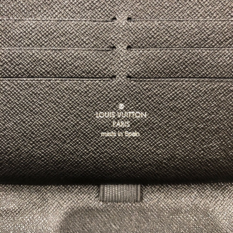 ルイ・ヴィトン LOUIS VUITTON ジッピー・オーガナイザー N63077 ブラック SV金具 ダミエグラフィットキャンバス メンズ 長財布