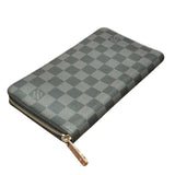 ルイ・ヴィトン LOUIS VUITTON ジッピー・オーガナイザー N63077 ブラック SV金具 ダミエグラフィットキャンバス メンズ 長財布