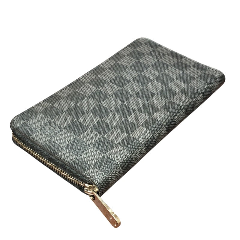 ルイ・ヴィトン LOUIS VUITTON ジッピー・オーガナイザー N63077 ブラック SV金具 ダミエグラフィットキャンバス メンズ 長財布
