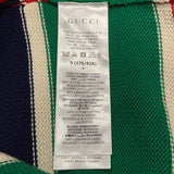 グッチ GUCCI ロゴデザインニットセーター 736021 グリーン コットン メンズ セーター