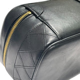 シャネル CHANEL ビコローレ バニティバッグ A01618 ブラック ラムスキン レディース ハンドバッグ