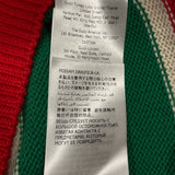 グッチ GUCCI ロゴデザインニットセーター 736021 グリーン コットン メンズ セーター