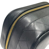 シャネル CHANEL ビコローレ バニティバッグ A01618 ブラック ラムスキン レディース ハンドバッグ