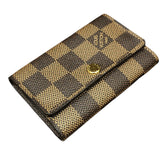 ルイ・ヴィトン LOUIS VUITTON ミュルティクレ6 N62630 ブラウン ゴールド金具 ダミエキャンバス メンズ キーケース