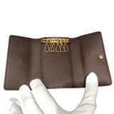 ルイ・ヴィトン LOUIS VUITTON ミュルティクレ6 N62630 ブラウン ゴールド金具 ダミエキャンバス メンズ キーケース