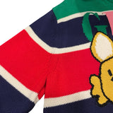 グッチ GUCCI ロゴデザインニットセーター 736021 グリーン コットン メンズ セーター