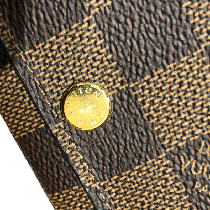 ルイ・ヴィトン LOUIS VUITTON ミュルティクレ6 N62630 ブラウン ゴールド金具 ダミエキャンバス メンズ キーケース