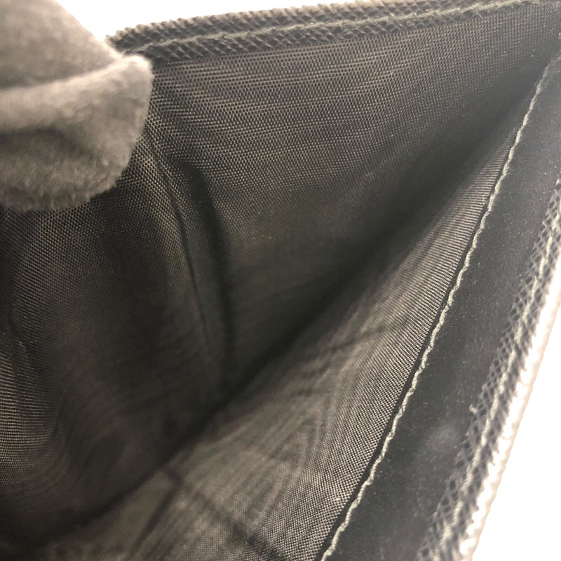 プラダ PRADA サフィアーノタブ折り財布 1ML018 ブラック レザー レディース 二つ折り財布