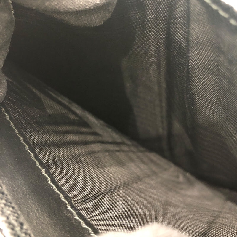 プラダ PRADA サフィアーノタブ折り財布 1ML018 ブラック レザー レディース 二つ折り財布
